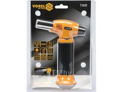 Горелка газовая с пьезозажиганием (1300град., 0,22KW, 10гр.) Vorel 73420