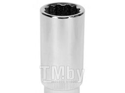 Головка торцевая 1/2" 12гр. 15мм L77мм CrV Yato YT-12937