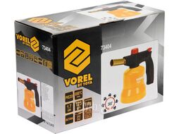 Горелка газовая с пьезозажиганием (850град., 1,7KW, 123г/ч) Vorel 73404