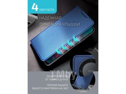 Чехол книга AKAMI Book case series для Honor X9a Синий (31593)