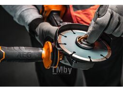 Углошлифмашина аккумуляторная AEG BEWS 18-125BLPX2-502C