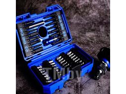 Набор вставок (бит) 1/4", PH, PZ, Hex, Torx, Slotted, 49 предметов KING TONY 1048MR