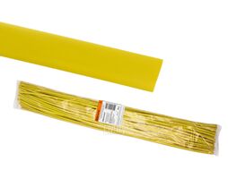 Термоусаживаемая трубка ТУТнг 16/8 желтая по 1м (50 м/упак) TDM SQ0518-0237