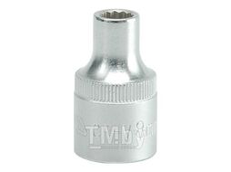 Головка торцевая 1/2" 12гр. 8мм L38мм CrV Yato YT-1270