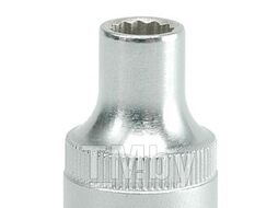 Головка торцевая 1/2" 12гр. 8мм L38мм CrV Yato YT-1270