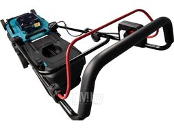 Газонокосилка аккумуляторная MAKITA DLM 382 CM2 (18.0 В, 2 акк., 4.0 А/ч, Li-Ion, шир. 380 мм, выс. 25-75 мм, пластм. корпус, травосборник 40)