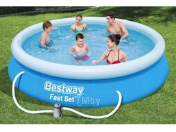 Бассейн Bestway 57274 (366x76 см) с фильтр-насосом