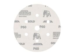 Шлиф. материал GOLD на бумажной основе 150 мм GRIP H P180 6+1 отв. MIRKA 2362809918