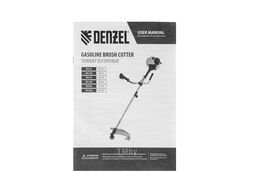 Триммер бензиновый DTS-43S, 43 см3, разъемная штанга, состоит из 2 частей Denzel 962145