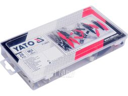 Набор зажимов тип "крокодил" 28пр. Yato YT-06870