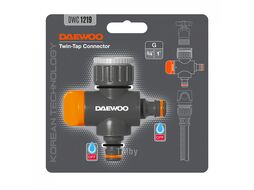 Адаптер двухканальный G3/4 " и 1" DAEWOO DWC 1219