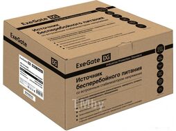 Источник бесперебойного питания UPS ExeGate NEO Smart LHB-600.LCD.AVR.8SH.CH.RJ.USB (EX293856RUS)