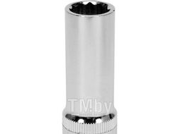 Головка торцевая 1/2" 12гр. 13мм L77мм CrV Yato YT-12935