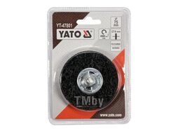 Круг зачистной со стержнем 75мм Yato YT-47801