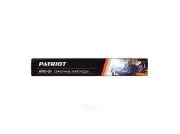 Электроды сварочные PATRIOT, марка АНО-21, диам. 2,5мм, длина 350мм, уп. 1кг