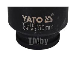 Головка ударная 3/4" 6гр. 50мм L90мм CrMo Yato YT-1150