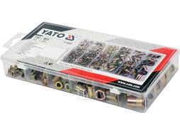 Заклепки резьбовые стальные M3-М10 (набор 150шт.) Yato YT-36481
