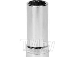 Головка торцевая 1/2" 12гр. 14мм L77мм CrV Yato YT-12936