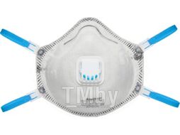Респиратор (полумаска) сварщика SAVEX 203VA формов. с клап. FFP2 (до 12 ПДК) без инд. уп. (без стикера) (AirON)