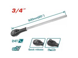 Ключ-трещотка 3/4 " TOTAL THT106346