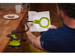 Фонарь с увеличительной линзой RYOBI RML18-0 (без батареи)