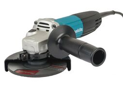 УШМ (болгарка) одноручная MAKITA GA 5030 X3 в кор. + 5 отрезных кругов (720 Вт, диск 125х22 мм, без регул. об.)