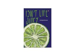 Ежедневник А5 134*207 мм, недатир. клетка "JUICY LIFE. ГРЕЙПФРУТ", 256 стр, 7БЦ, глянцевая ламинация Альт 3-025/34