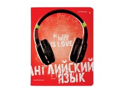 Тетрадь 48л в клетку предметная "GENERATION" Английский язык Альт 7-48-1224/08