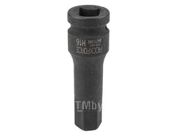 Головка-бита 6-гранная ударная 16мм,1/2" Rock FORCE RF-24407816MPB