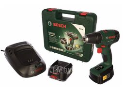 Аккум. дрель-шуруповерт BOSCH PSR 1800 LI-2 в чем. (18.0 В, 2 акк., 1.5 А/ч Li-Ion, 2 скор., 38 Нм, шурупы до 8 мм) (06039A3121)