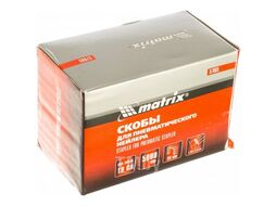Скобы 18GA для пнев. степлера 1,25х1,0мм длина 35 мм ширина 5,7 мм, 5000 шт Matrix 57665