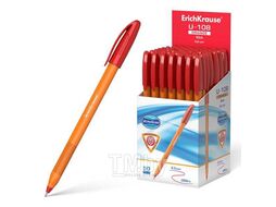 Ручка шариковая Ultra Glide Technology "U-108 Orange Stick" красн.стержень Erich Krause 47584