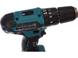 Аккум. ударная дрель-шуруповерт MAKITA HP 333 DZ в кор. (12.0 В, БЕЗ АККУМУЛЯТОРА, 2 скор., 30 Нм, шурупы до 8 мм, сверление в металле до 10 мм)