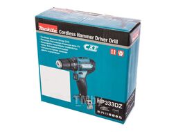 Аккум. ударная дрель-шуруповерт MAKITA HP 333 DZ в кор. (12.0 В, БЕЗ АККУМУЛЯТОРА, 2 скор., 30 Нм, шурупы до 8 мм, сверление в металле до 10 мм)