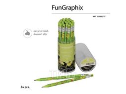 Карандаш автоматический (цанговый) 2,0 мм "FunGraphix. Avocado Style. Chill ou" с точилкой Bruno Visconti 21-0041/17