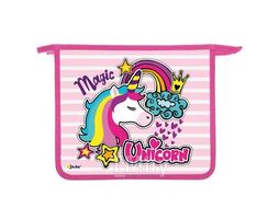 Папка для тетр. А5 на молнии, пластик Оникс ПТ-73 Magic unicorn