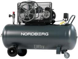 Компрессор поршневой с ременной передачей 380В, ресив. 270л, 950л/мин NORDBERG NCP300/950