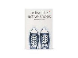 Блокнот А5 160л. престиж "ACTIVE SHOES", клетка, тв. обл., глянц. ламинация Альт 3-160-074/20