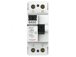 Устройство защитного отключения УЗО ВДТ-40 2P 25А/ 30мА EKF Basic elcb-2-25-30e-sim