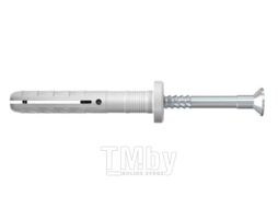 Дюбель-гвоздь N 5x50F с цилиндрическим бортиком (100шт) Fischer 513738K