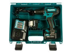 Аккум. дрель-шуруповерт MAKITA DF 333 DWME в чем. (12.0 В, 2 акк., 4.0 А ч Li-Ion, 2 скор., 30 Нм, шурупы до 8 мм)