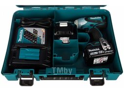Гайковерт DTW251RME аккумуляторный (18В / 2*4,0Ah / 230Nm_1/2" / Кейс), MAKITA DTW251RME