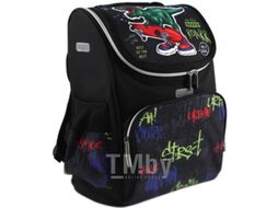 Ранец школьный "Lite City Dino" 34х27х20, жесткий,1 отделение,1 передн.карман, 2 бок.карм, Attomex 7030205