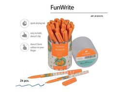 Ручка шариковая "FunWrite. Городская прогулка. Корги" 0,5мм, синяя Bruno Visconti 20-0212/74