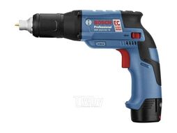 Аккум. шуруповерт BOSCH GSR 10,8 V-EC TE L-BOXX (10.8 В, 2 акк., 2.5 А/ч Li-Ion, 1 скор., 11 Нм, шурупы до 4 мм) (06019E4000)