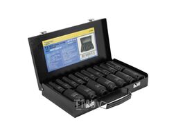 Набор головок ударных 17 пр., 1/2" (10, 12-19, 21, 22, 24, 27, 30, 32, 34, 36мм), в пласт. кейсе Partner PA-4172MPB