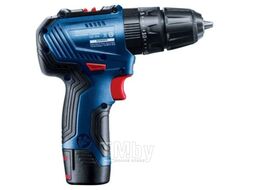 Аккум. ударная дрель-шуруповерт BOSCH GSB 12V-30 в чем. (12.0 В, 2 акк., 2.0 А/ч Li-Ion, 2 скор., 30 Нм, шурупы до 7 мм)