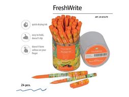 Ручка шариковая "FreshWrite. Vegan. Тыквенный пай", 0,7мм, синяя Bruno Visconti 20-0214/79