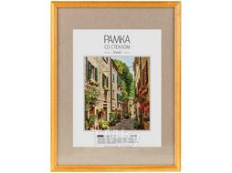 Фоторамка Office Space деревянная, 30*40см, цвет янтарь OfficeSpace РД_6317