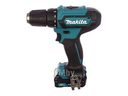 Аккум. дрель-шуруповерт MAKITA DF 333 DWAE в чем. (12.0 В, 2 акк., 2.0 А ч Li-Ion, 2 скор., 30 Нм, шурупы до 8 мм)